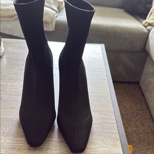 Steve Madden Black Heeled Boots